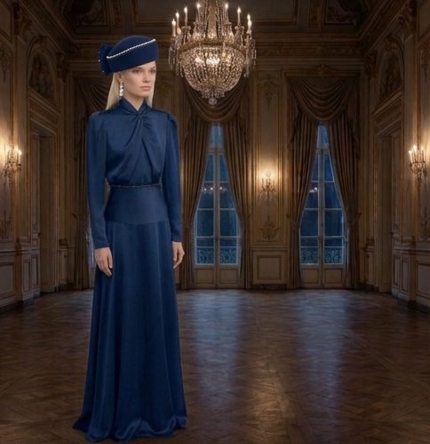 Robe Aurore Anthracite