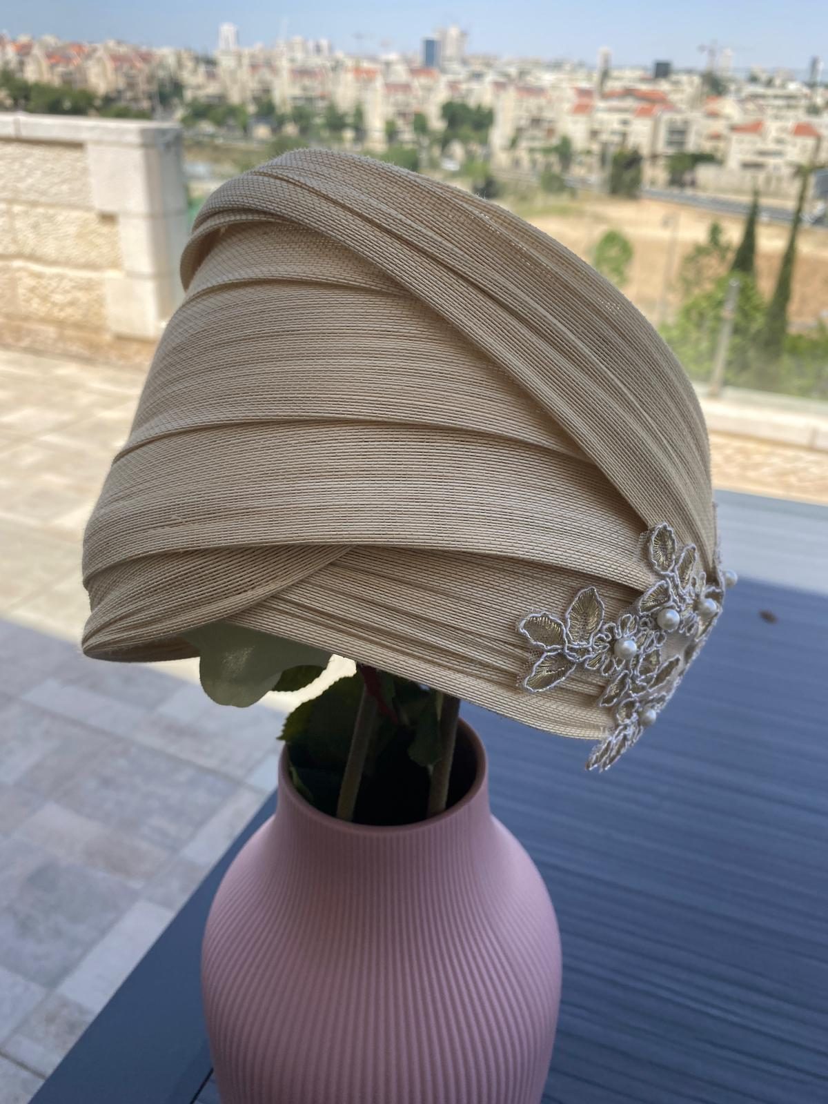 Chapeau fibre de banane sur mesure