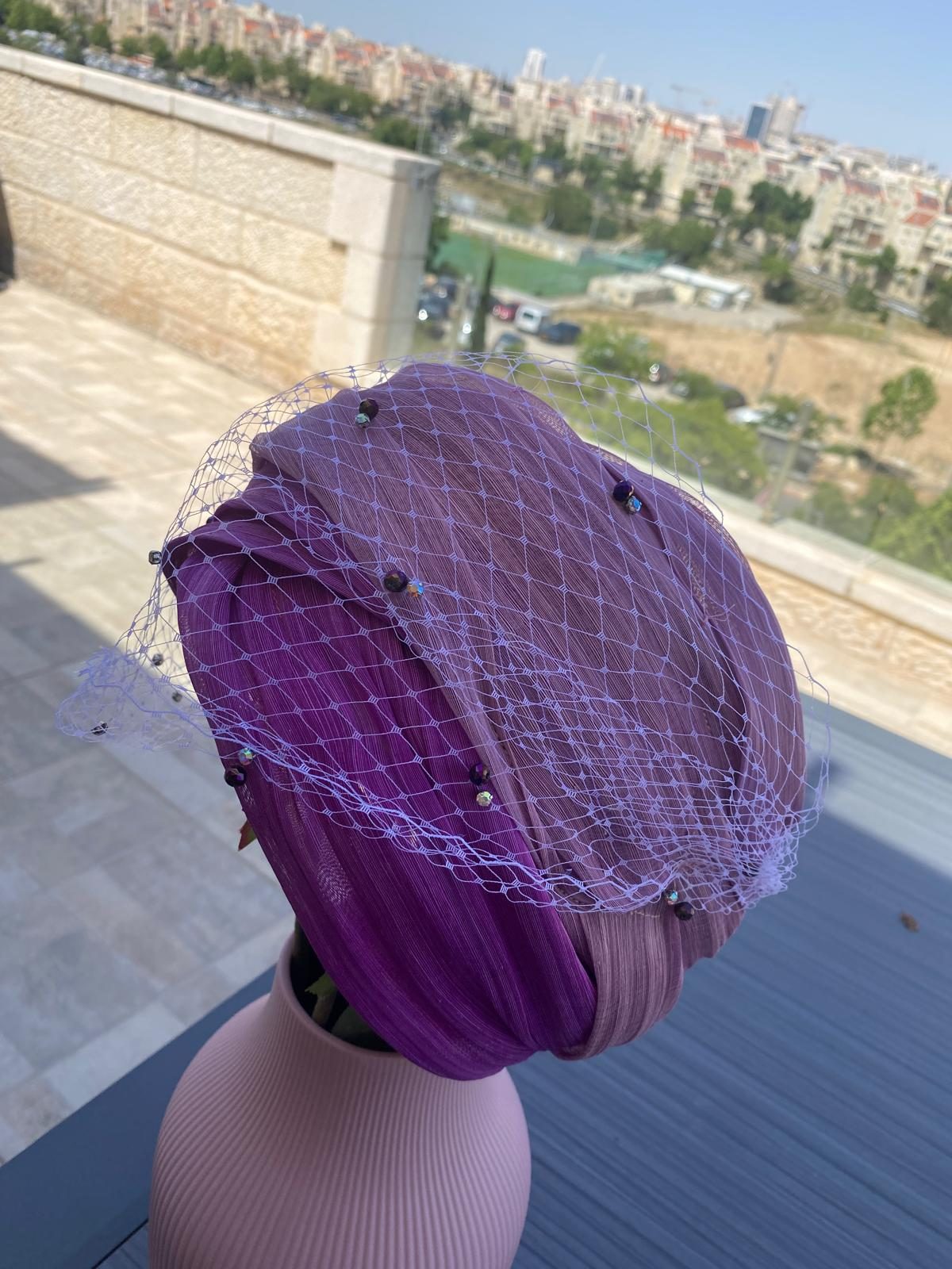 Chapeau Fibre Violet
